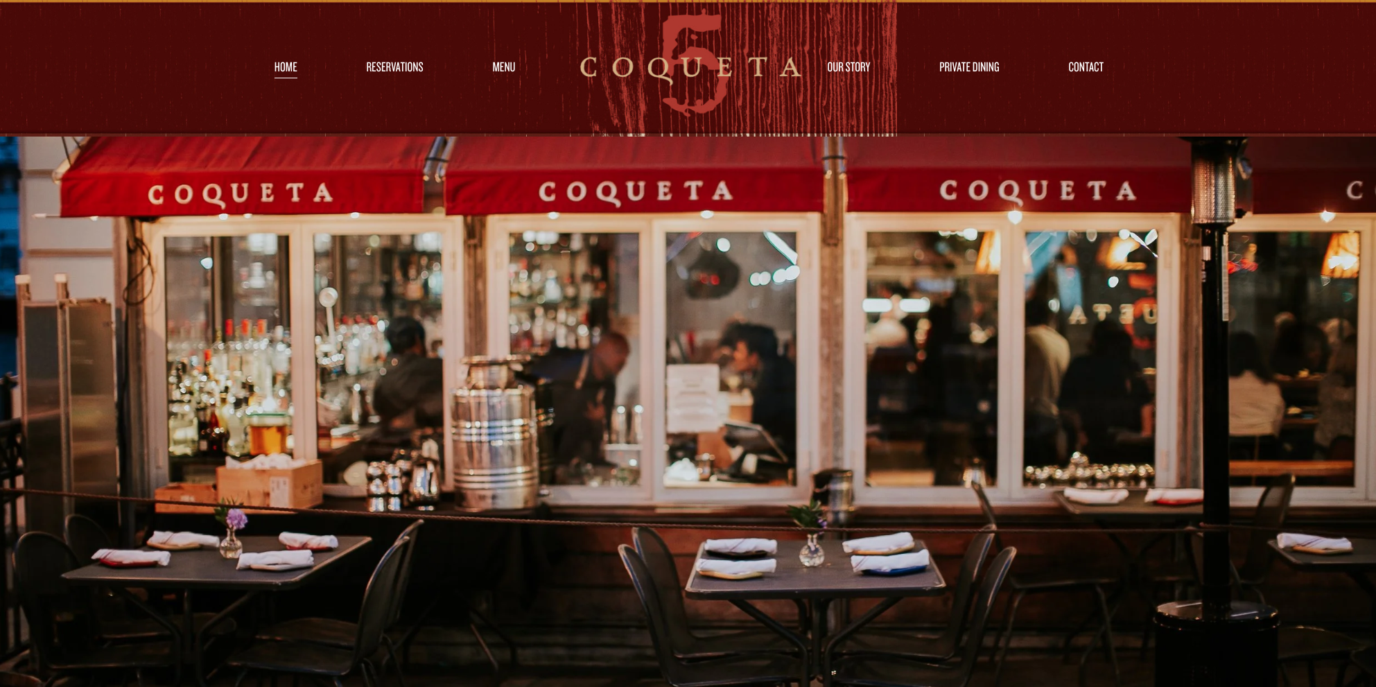 Sobremesa Home on the Coqueta table, San Francisco